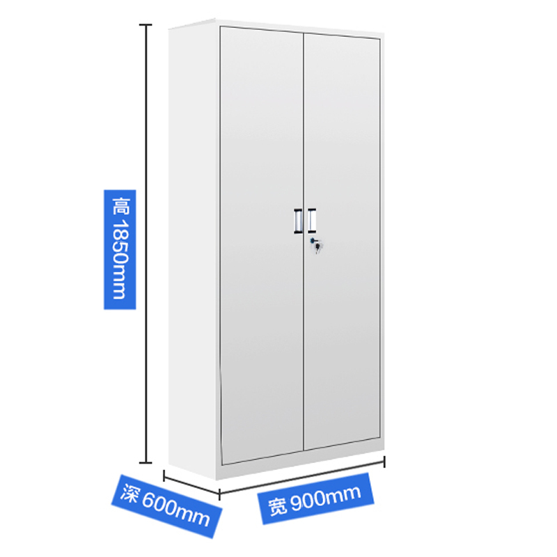 LZ 更衣柜1850mm*900mm*600mm/对开门简易衣柜