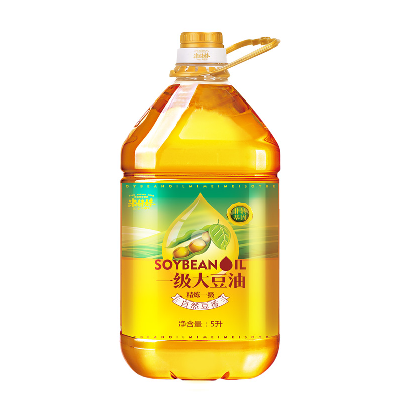 米妹妹一级大豆油5L高清大图