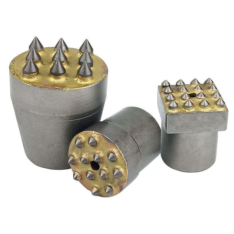 电镐花锤头 荔枝墙面凿毛头 合金花锤凿毛锤 水泥混凝土打毛凿头|16点