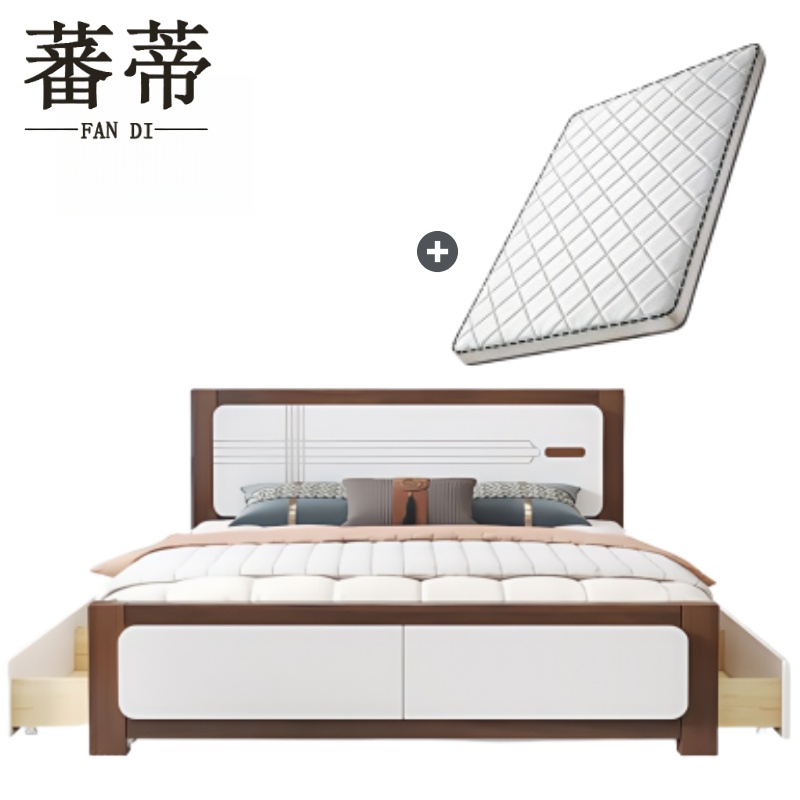 纯实木床高清大图