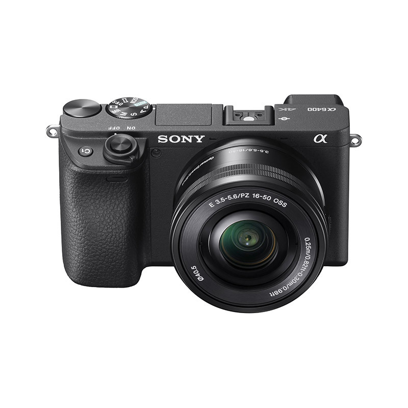 索尼(SONY)Alpha 6400 APS-C画幅标准单镜套装约2420万有效像素SELP1650镜头 6400L银色