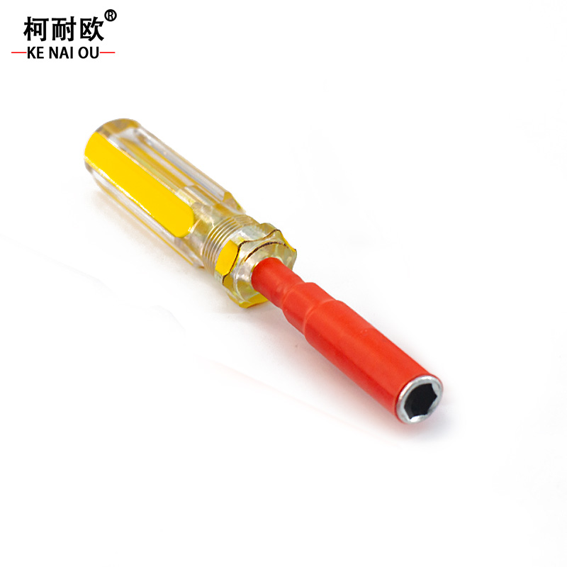 柯耐欧 内六角套筒扳手 直柄（弯柄）M4/5/6 把高清大图