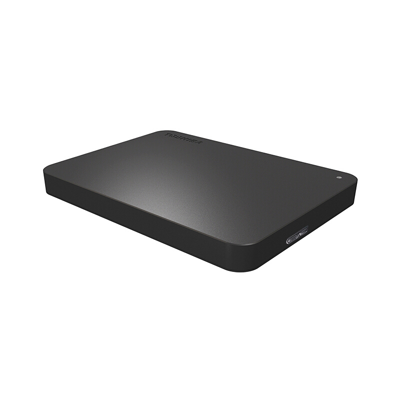 东芝(TOSHIBA)新小黑甲虫系列 2TB 2.5英寸 USB3.2 移动硬盘 磨砂黑色兼容Mac 超大容量 稳定耐用