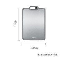 苏泊尔(SUPOR)菜板家用砧板双面砧板抗菌食品级材质切菜剁肉加厚案板耐剁耐用46cm D463319AE1