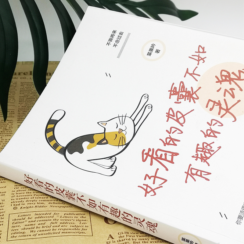 [正版]好看的皮囊不如有趣的灵魂 枼果吟著 不畏将来不念过去怕你一生碌碌无为还安慰自己平凡可贵 成功励志书籍高清大图