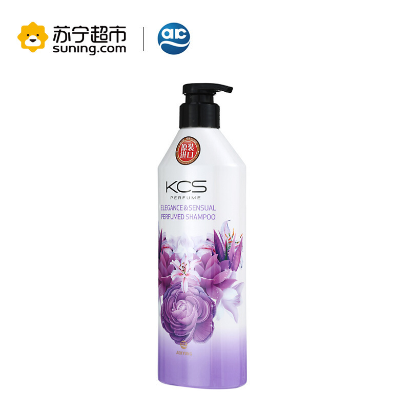 爱敬Aekyung韩国进口KCS可希丝洗发水去屑水润优雅香氛洗发水所有发质600ml