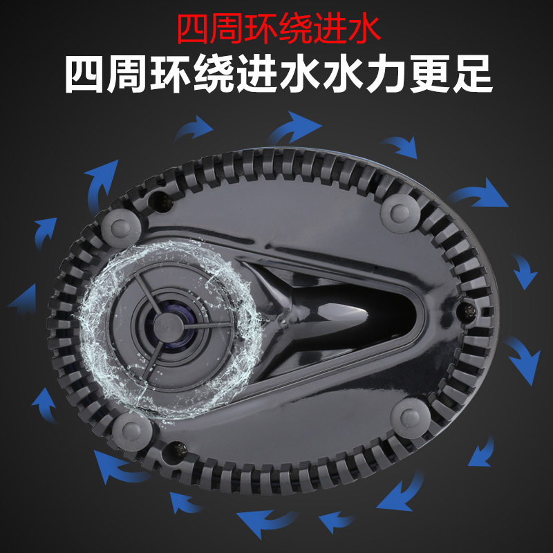 鱼缸底吸泵潜水泵底吸水族箱立式抽水泵过滤小型换水泵高清大图