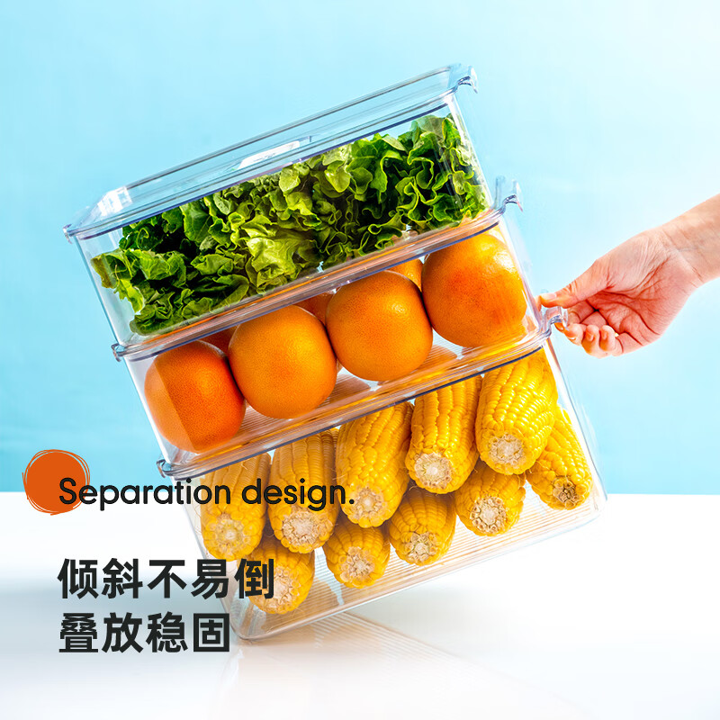 禧天龙Citylong 厨房杂粮塑料密封盒高清大图