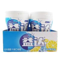 箭牌 益达木糖醇无糖口香糖 冰柠薄荷味336g(56gX6)瓶装 整盒装 休闲零食零嘴