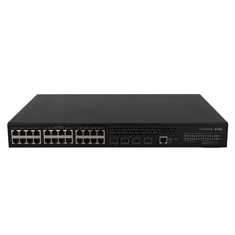 华三(H3C)S5024E-PWR-X 三层网管POE企业级网络交换机 1000Mbps 千兆以太网交换机