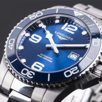[苏宁自营]浪琴(Longines) 康卡斯潜水系列 自动机械男士腕表L3.782.4.96.6