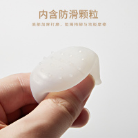 椅子脚套硅胶桌椅脚桌脚保护套家具腿耐磨防滑凳子桌椅脚垫 灰色圆形8只装[适用范围:2.5-4cm]
