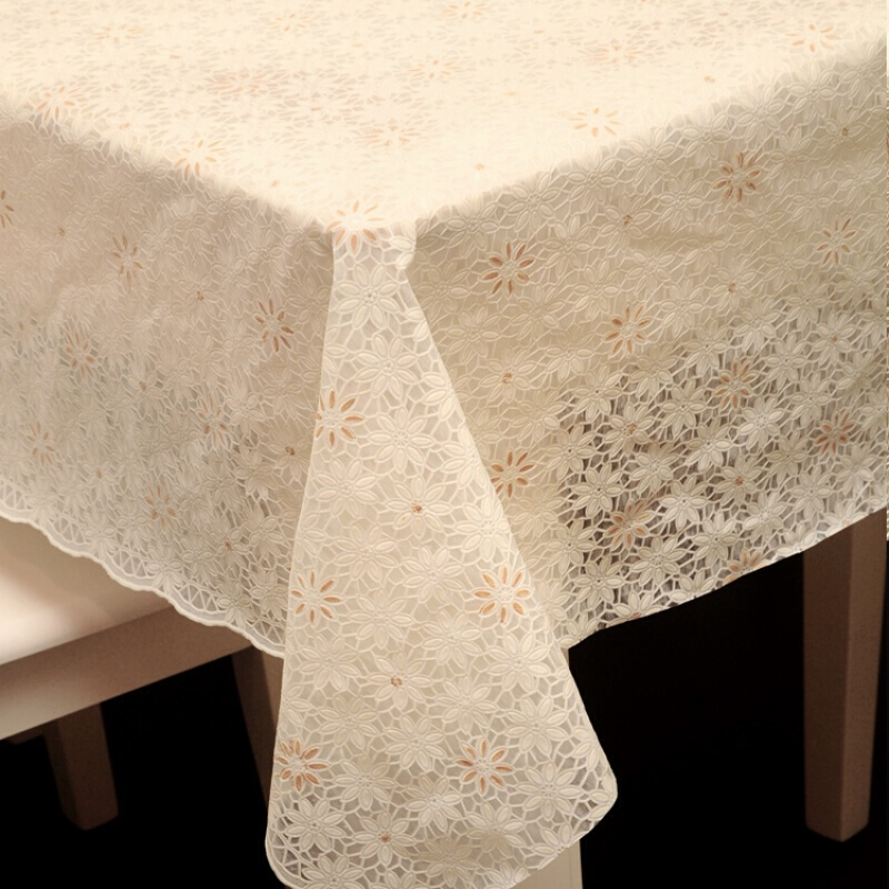 pvc桌布台布防油防水免洗餐桌布田园茶几桌垫耐高温