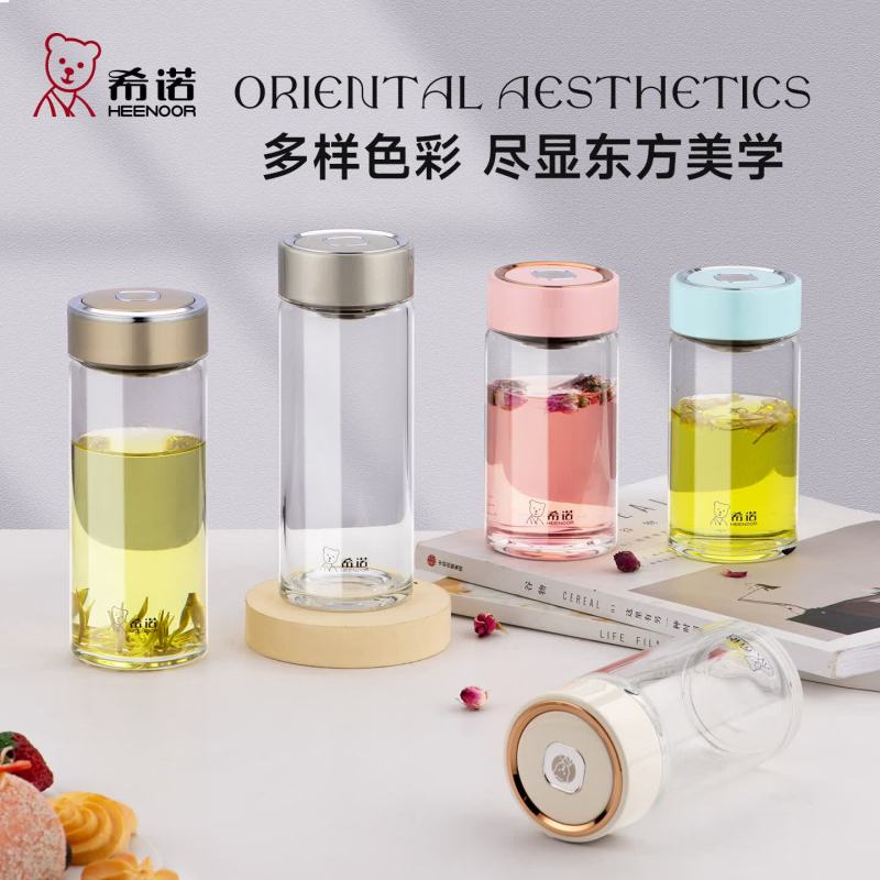 希诺 加厚单层玻璃杯高清大图