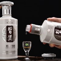 贵州习酒 银质 53度500ml*6整箱酱香型白酒