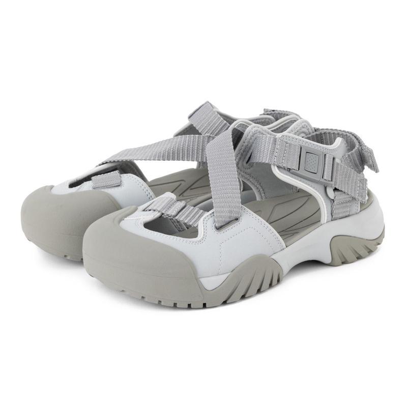 斐乐(FILA)夏日百搭女款轻便舒适EVA跑步鞋Grey Grey