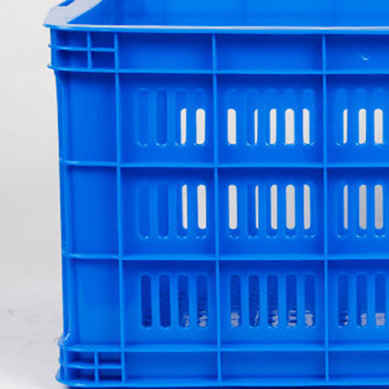 臻远ZY-SNXD-141塑料筐周转筐水果蔬菜收纳筐长方形货筐胶框 375*300*90高清大图