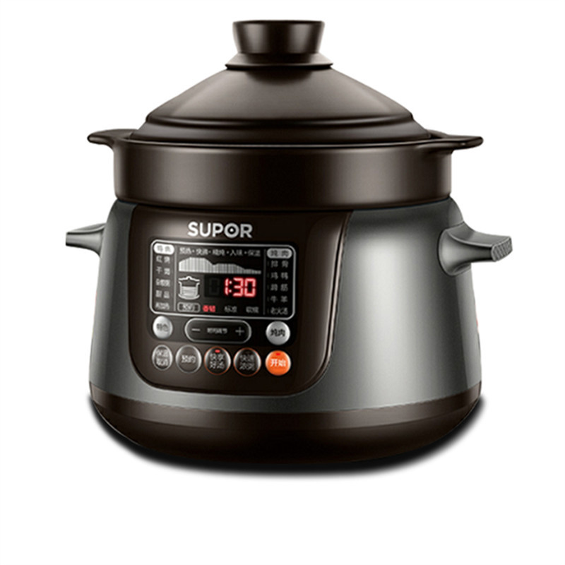 苏泊尔tg40yc5电炖锅智能全自动煲汤电砂锅紫砂陶瓷养生煮粥家用