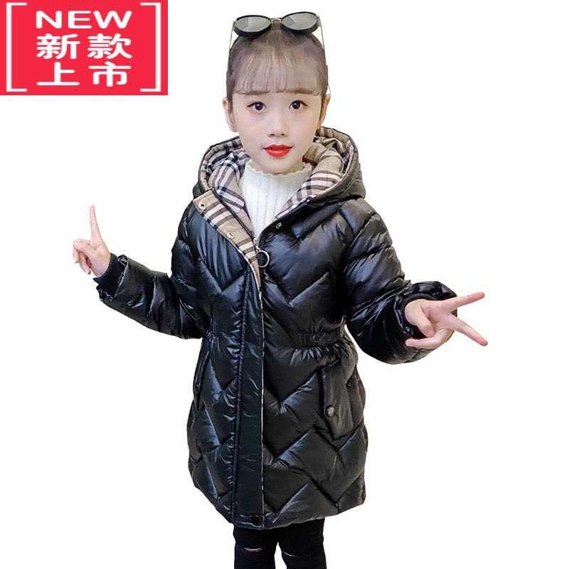 可莉允浠女童棉衣2022新款8岁小学生女孩棉袄9加厚棉服10洋气外套秋冬装图片