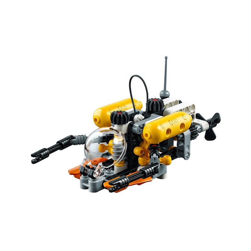 乐高lego科技系列海洋探勘组合42064儿童塑料积木玩具1327颗