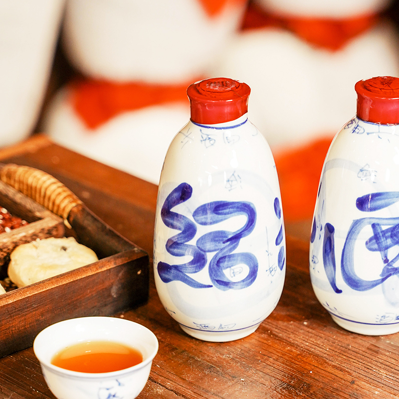 塔牌绍兴黄酒十年青花300ml6瓶装整箱绍兴花雕酒糯米加饭酒黄酒