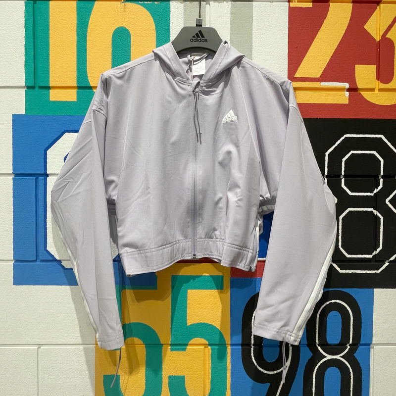adidas/阿迪达斯连帽外套运动休闲舒适女装夹克IS0891 C IS0891 M