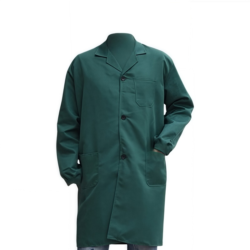 珂攸洋劳保大褂加厚款件 绿色
