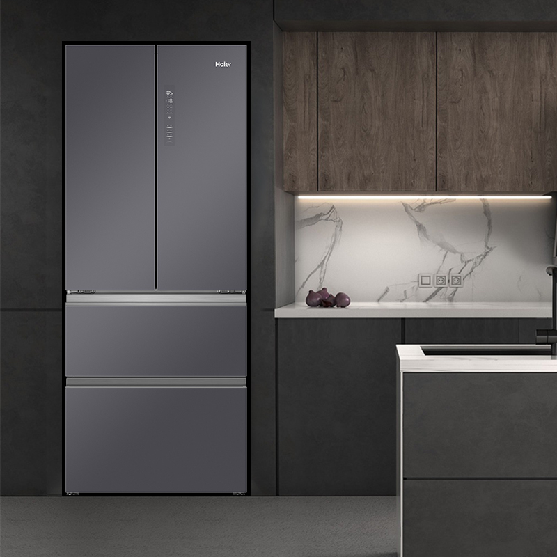 海尔haier多门电冰箱412升变频风冷无霜一级能效干湿分储412wlhfd5ds