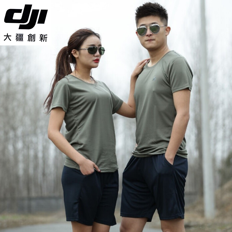 大疆创新07体能服体能训练服短袖式款夏季上衣作训装新式套装男女短裤