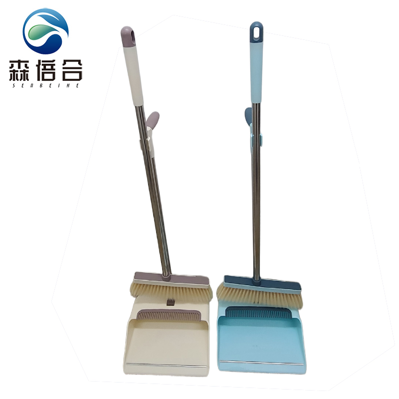 森倍合 可折叠塑料套撮加厚扫把簸箕套装 豪华款/套高清大图
