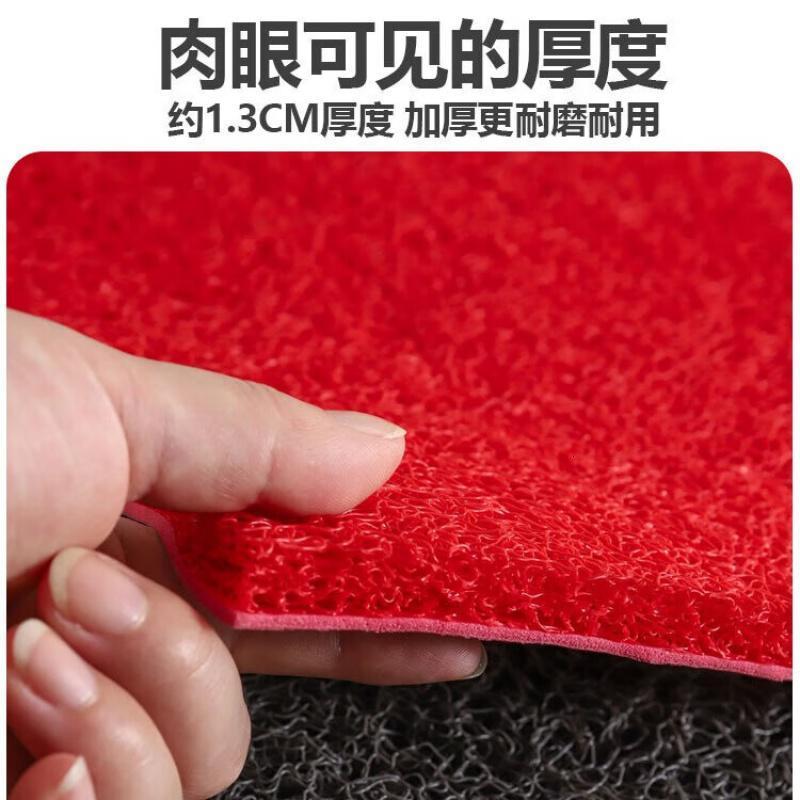 匹牧丝圈地垫酒店迎宾PVC防滑垫红色1.2*1m厚10mmPM-DZ-0014单位:件
