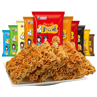 [第3件0元]派力特干脆面整箱20包(约400g)掌心脆干吃点心面混装零食方便面批发