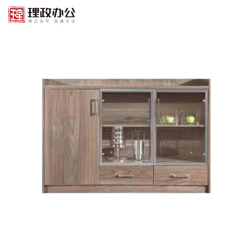 【理政】板式文件柜 办公家具 办公柜 文件柜 资料柜 矮柜 条柜茶水柜高清大图