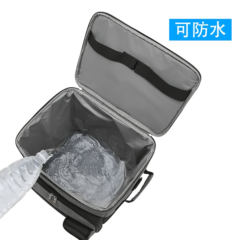 闪电客带拉杆保温冷藏箱户外冰包车载冰箱大容量加厚露营野餐袋保鲜包
