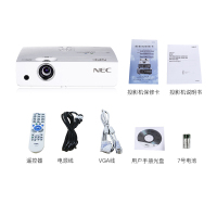 [套餐]日本电气(NEC)NP-CR2165X[100英寸4:3电动幕布+免费安装]3LCD商务教育办公便携投影机教学会议培训投影家用高清投影仪(3300流明XGA)
