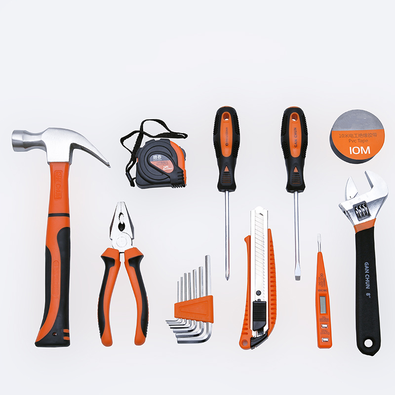 五金工具箱家用电工修理多功能小型电钻家庭维修组合全套工具套装维修