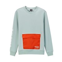 361°卫衣长袖男休闲服圆领宽松大口袋嘻哈运动服套头衫潮