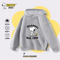 SNOOPY史努比童装秋款男女中大童休闲运动连帽卫衣24TW09