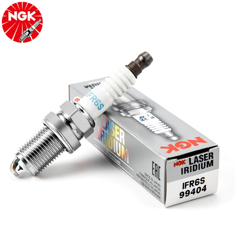 NGK铱铂金火花塞 IFR6S 99404 单支装 适用于三菱帕杰罗3.8L