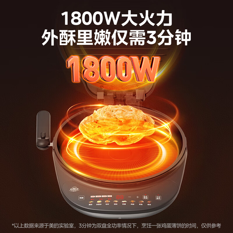 美的电饼铛JKE34X92高清大图