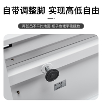 尔迈 卷门柜钢制卷帘门文件柜推拉门办公柜钢制储物柜档案移门柜子百叶门文档柜 1090高卷门柜