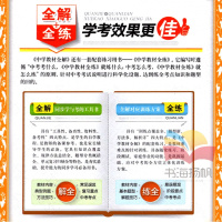 中学教材全解初中物理八年级物理下册辅导书 人教版人民教育出版社 8年级下册物理讲解资料书薛金星初二初2下册教材同步学习工