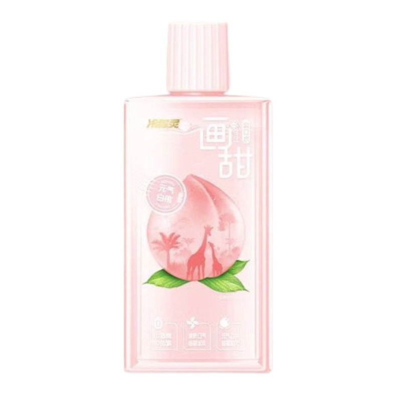 冷酸灵漱口水水润清新水润舒爽清新口气元气白桃味250ml