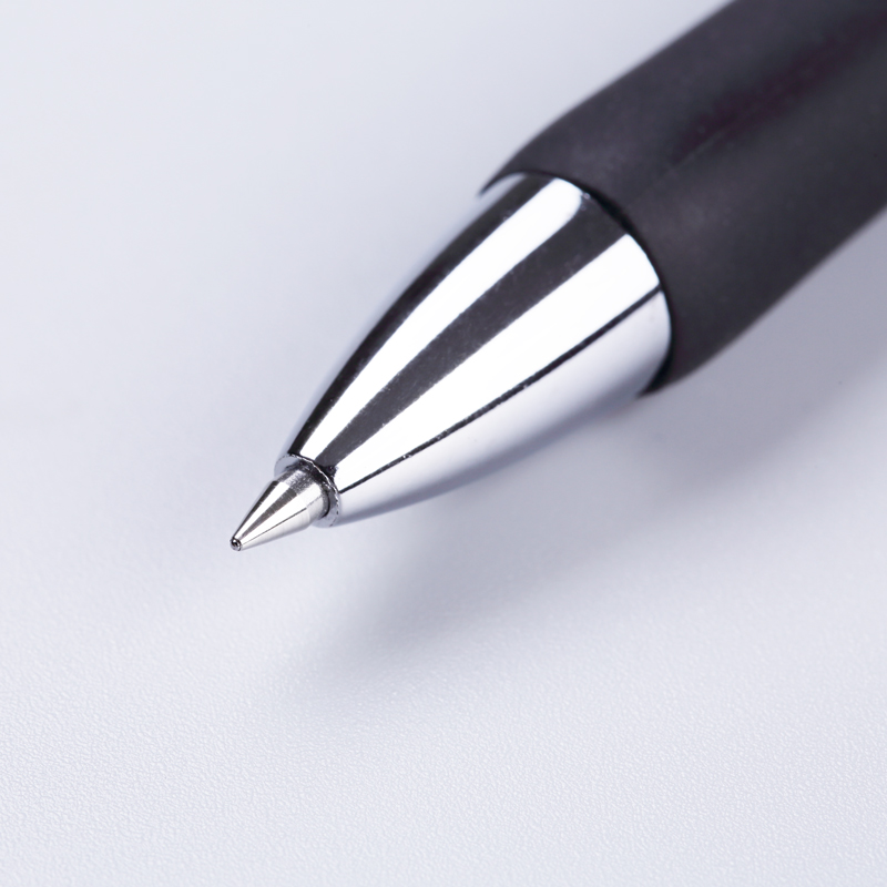 齐心(COMIX) K3511 舒写按动中性笔 0.5mm 黑色 12支装高清大图