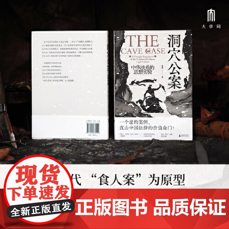安徽店 洞穴公案 中华法系的思想实验 秦涛著 大学问系列 一部极简版的中华法系思想史 洞穴奇案电车难题 广西师范大高清大图