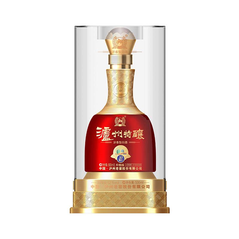 泸州老窖52度特酿动彩白酒500ml*6 浓香型白酒整箱装升级版【价格图片