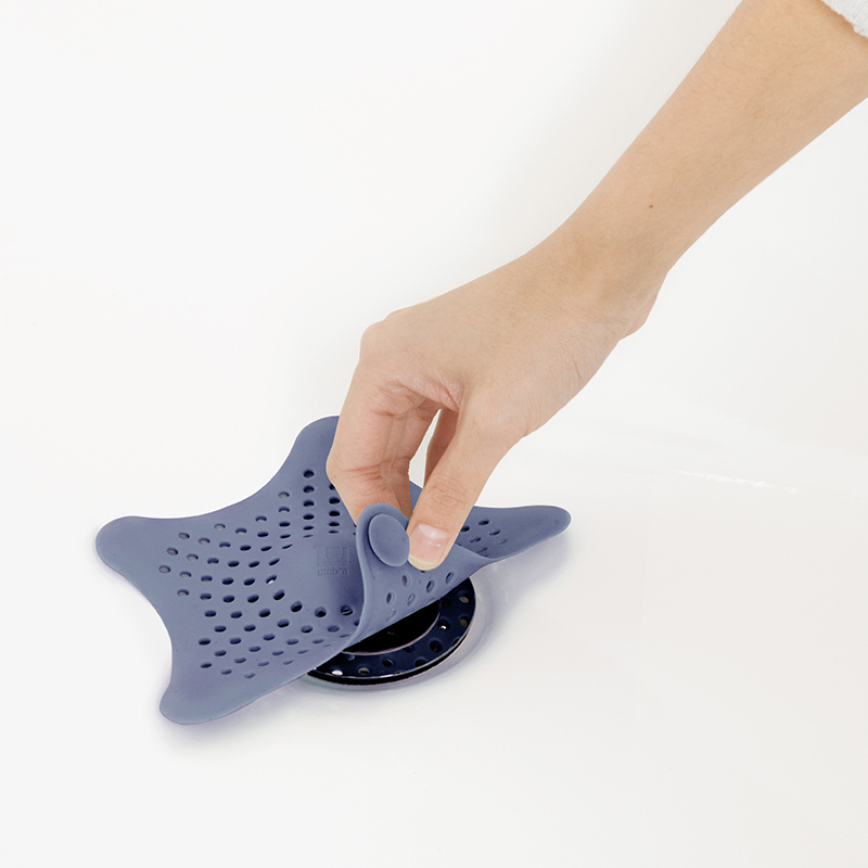 Umbra STARFISH海星头发阻隔塞 雾蓝色