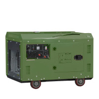 DONMIN东明 三相8kw小型户外应急备用移动便携式柴油发电机SD10000/3-BD