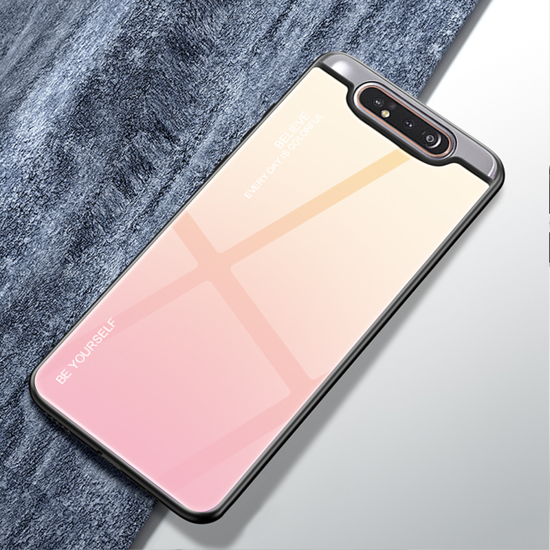 三星a80手机壳sm-a805f玻璃壳创意全包防摔壳后盖保护套真智力报价