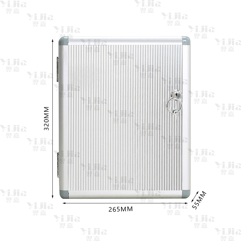 翌嘉 铝合金钥匙箱壁挂钥匙柜钥匙管理箱 32位高清大图